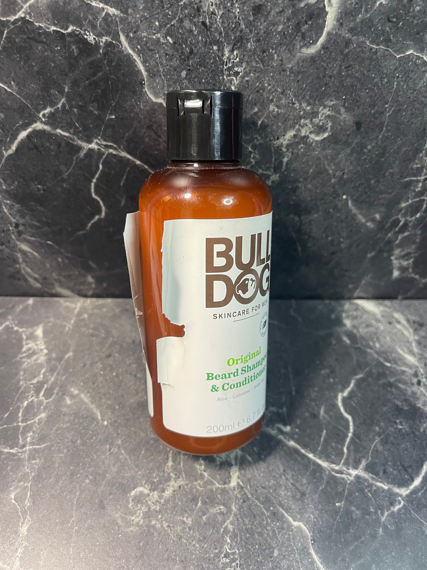 Bull Dog Original Beard Shampoo & Conditioner 6.7 oz damaged