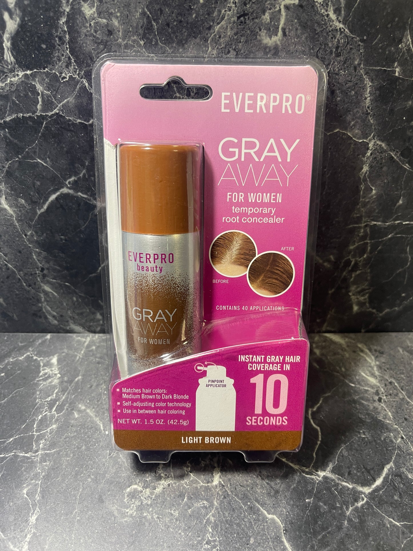 Everpro Gray Away for Women Light Brown 1.5 oz