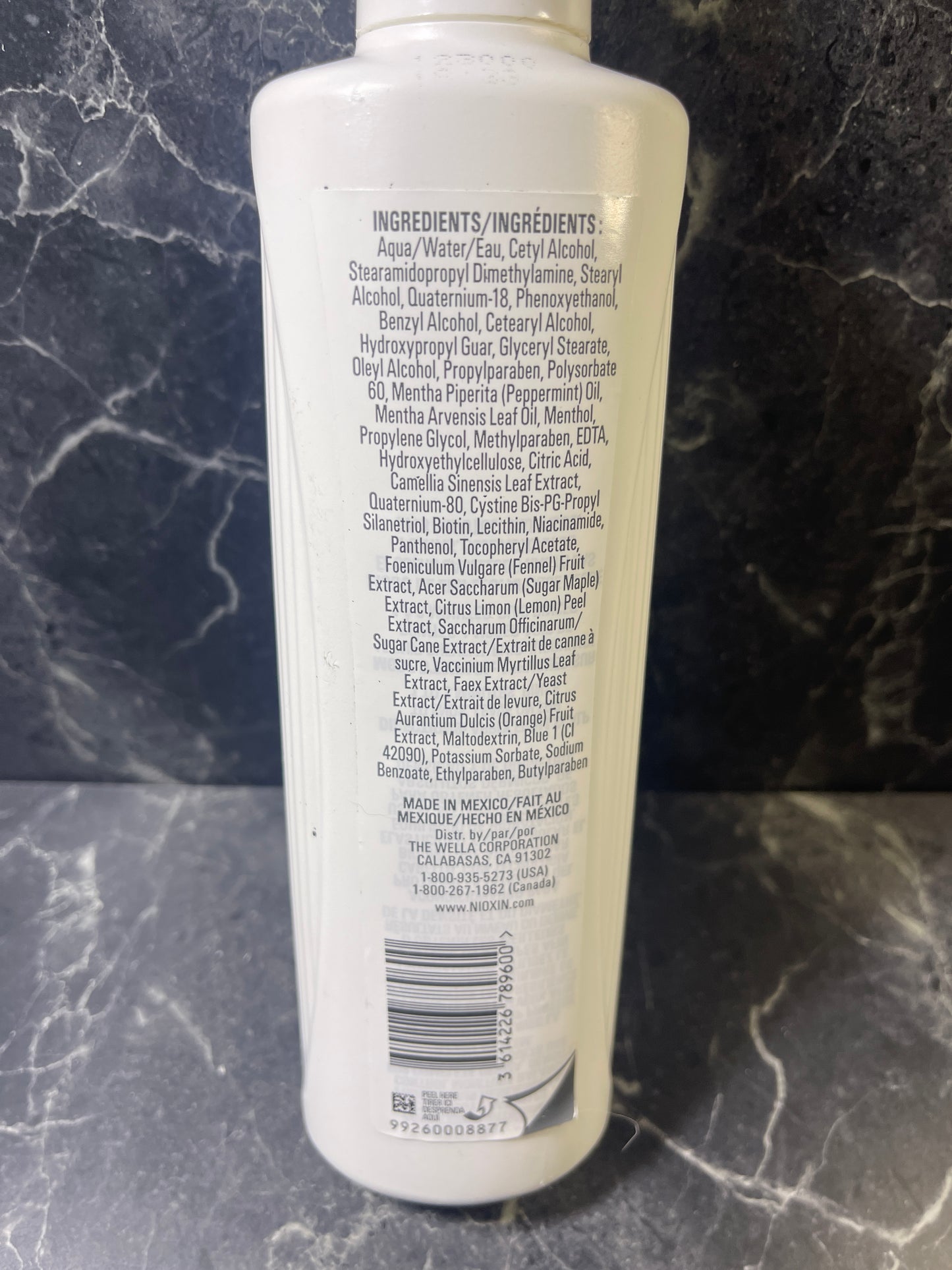 Nioxin 4 Scalp Therapy Conditioner Colored Hair Progressed Thinning 10.1 oz