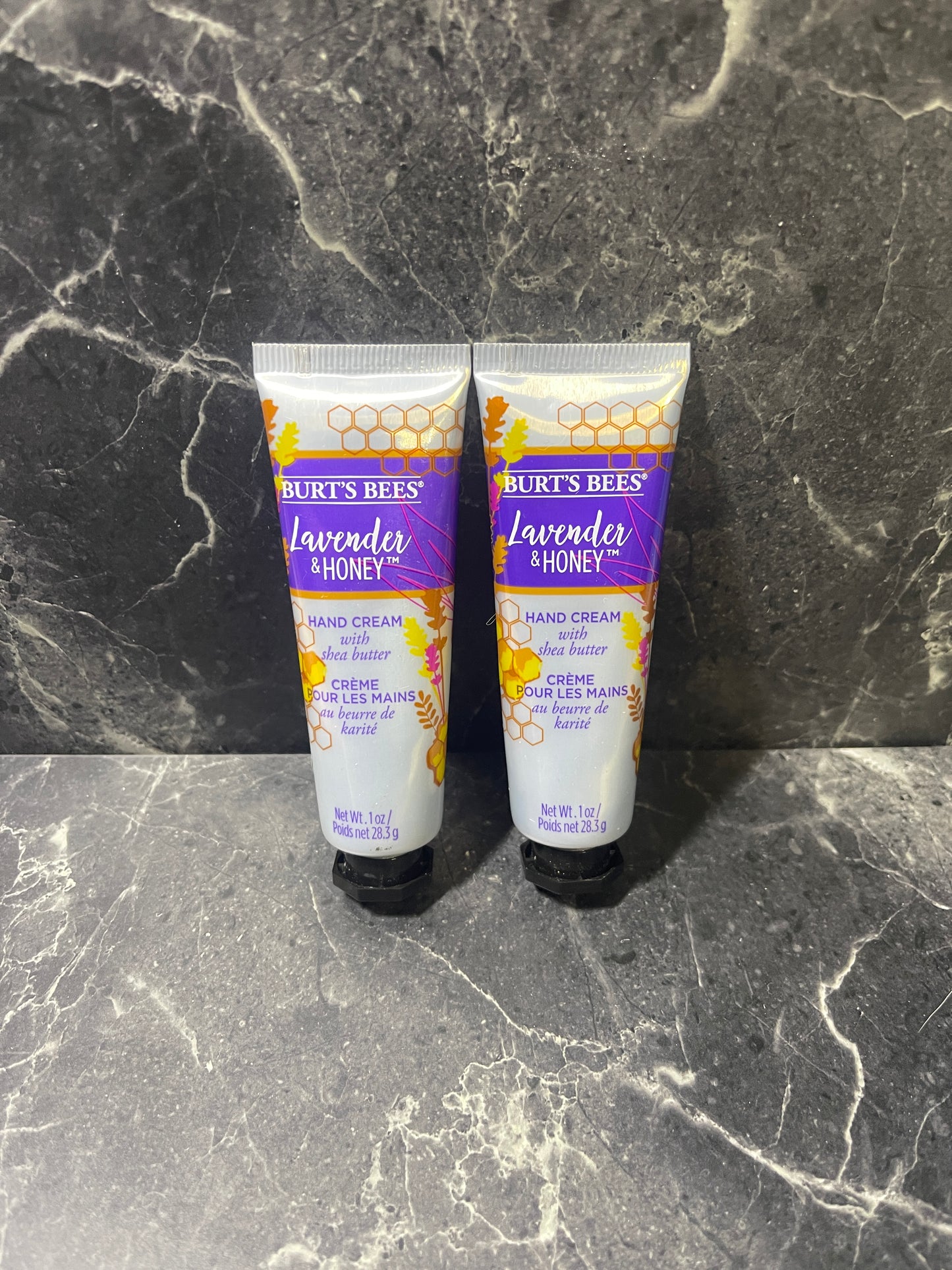 Burt's Bees Lavender & Honey Hand Cream with Shea Butter 1 oz, 2 Pack