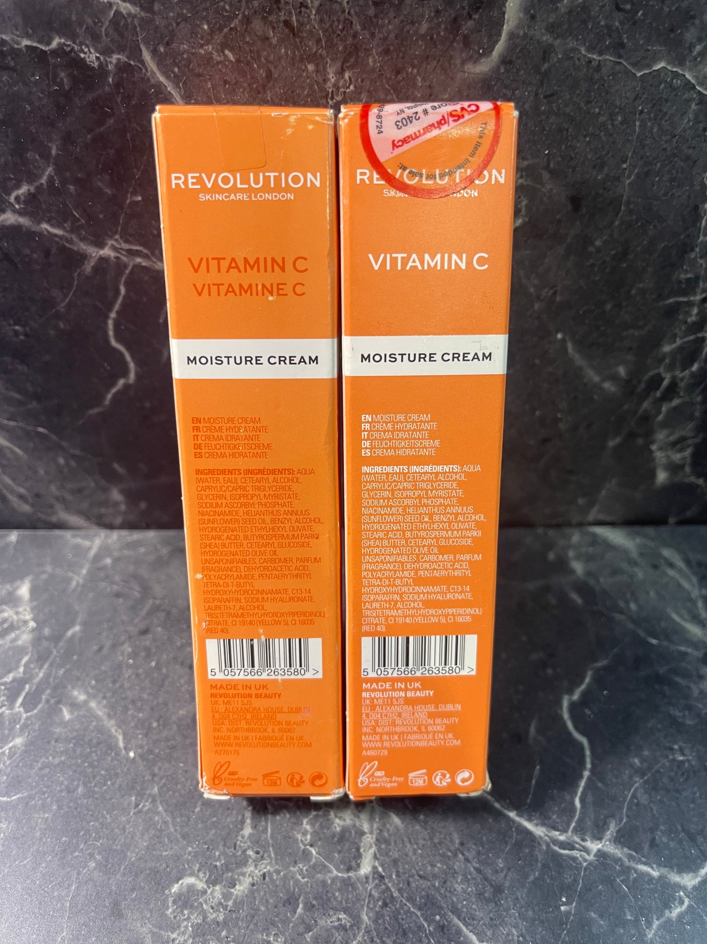 Revolution Vitamin C Face Moisture Cream 1.52 oz, 2 Pack