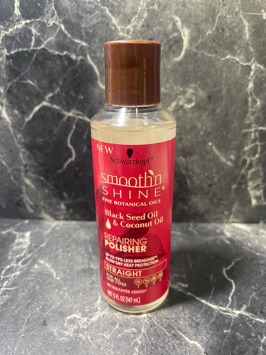 Schwarzkopf Smooth'n Shine Repairing Polisher All Hair Types 5 oz