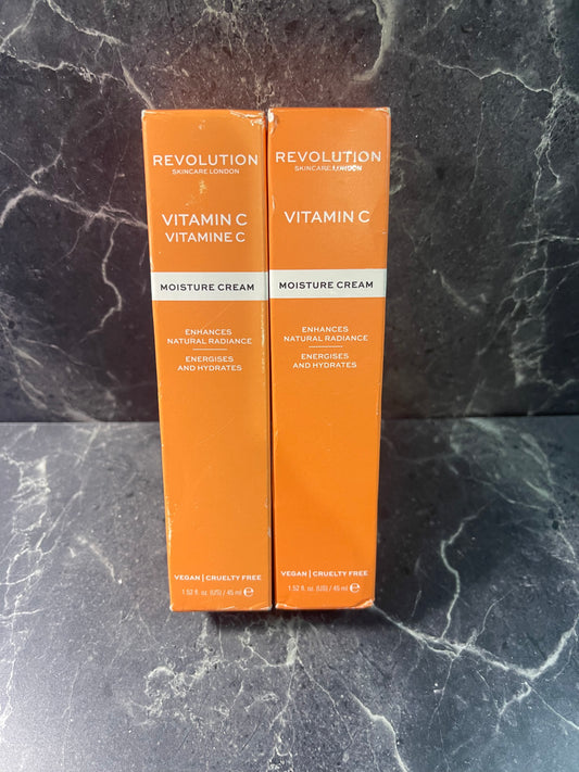 Revolution Vitamin C Face Moisture Cream 1.52 oz, 2 Pack