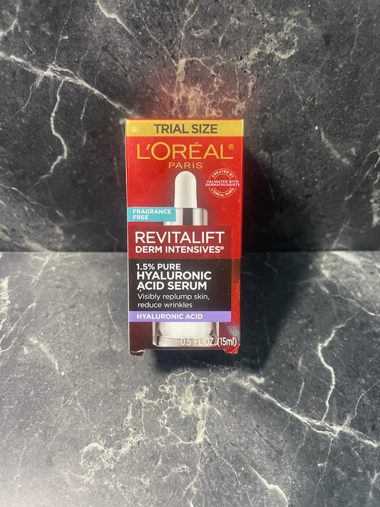 L'Oreal Revitalift Derm Intensives Hyaluronic Acid 0.5oz Trial Size