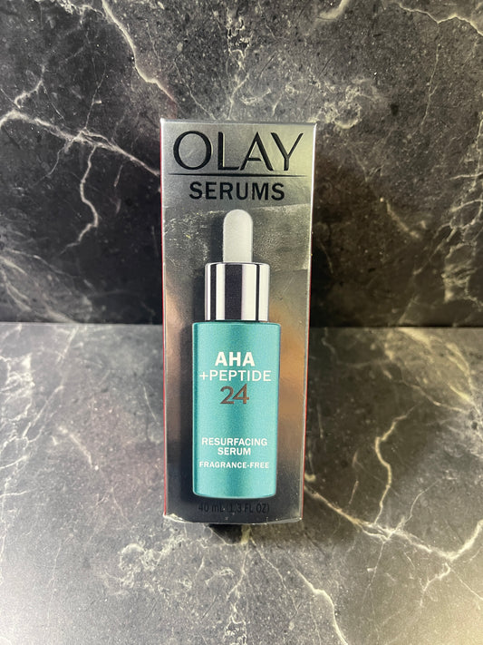 Olay Serums AHA + Peptide 24 Resurfacing Serum 1.3 oz