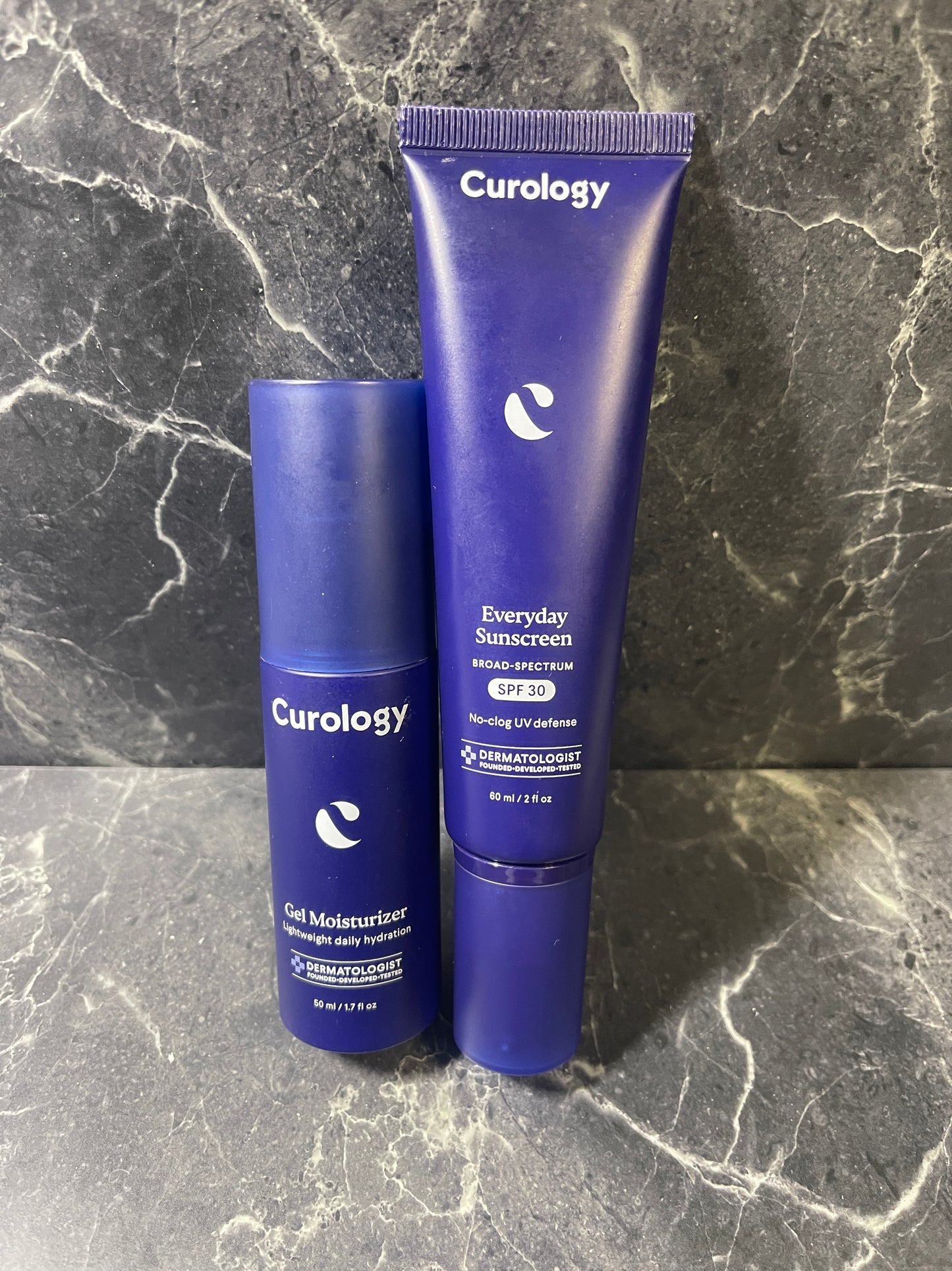 Curology Gel Moisturizer & Everyday Sunscreen SPF30