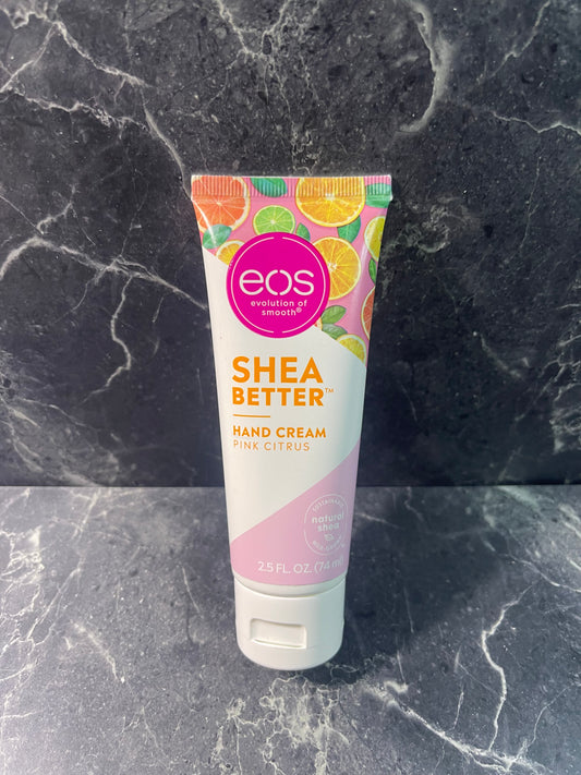 EOS Shea Butter Hand Cream Lotion Mousterizer Pink Citrus (2.5 fl oz)