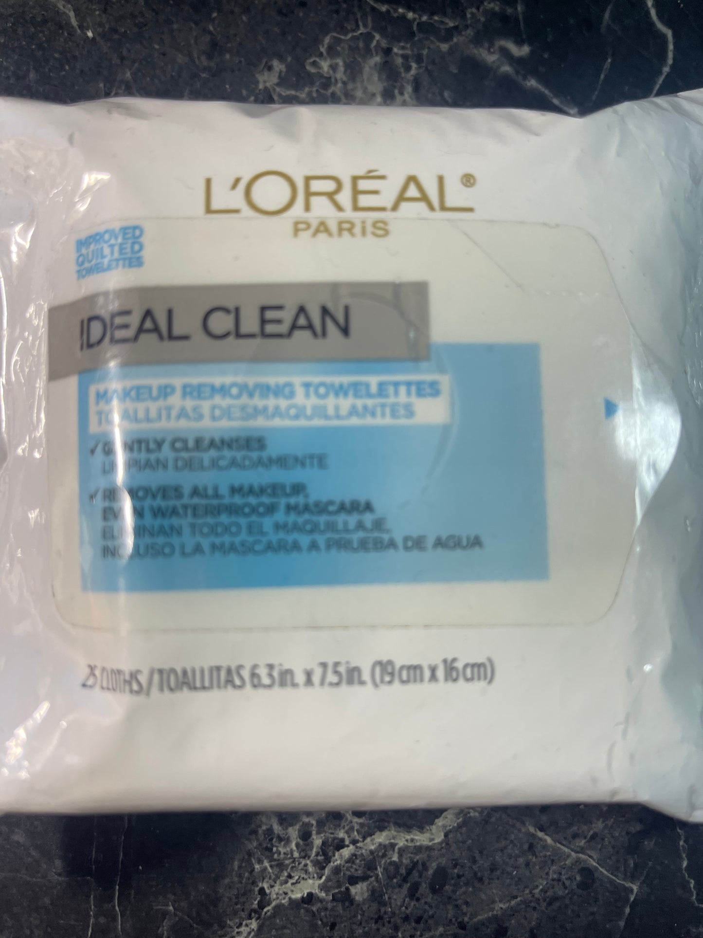 L'Oreal Paris Ideal Clean Makeup Removing Towelettes Facial Wipes, NEW