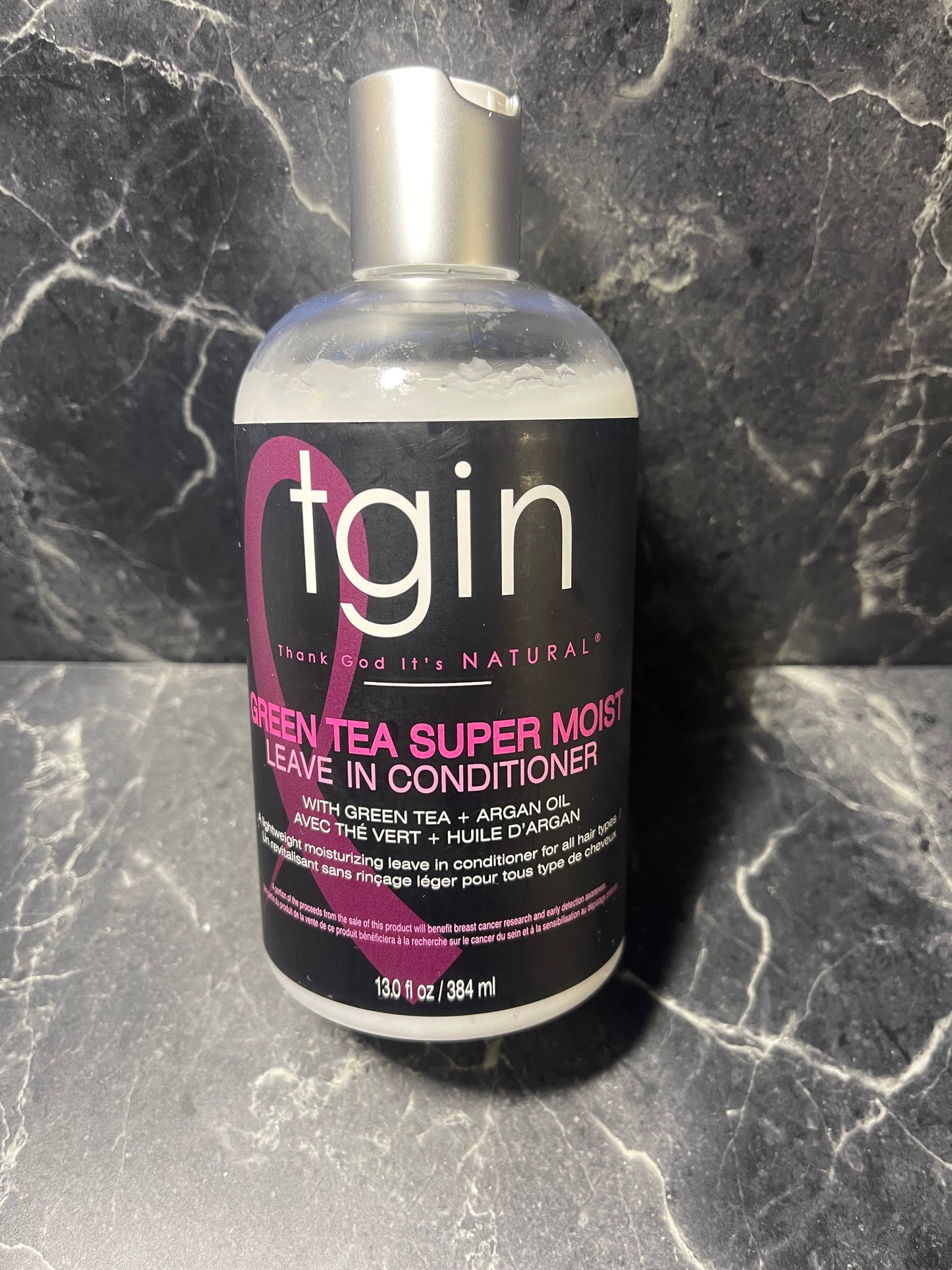 TGin Green Tea Super Moist Leave In Conditioner with Argan Oil 13 fl oz